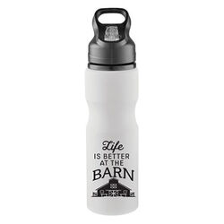 Kelley Equestrian "Life Is Better At The Barn" Sports Bottle