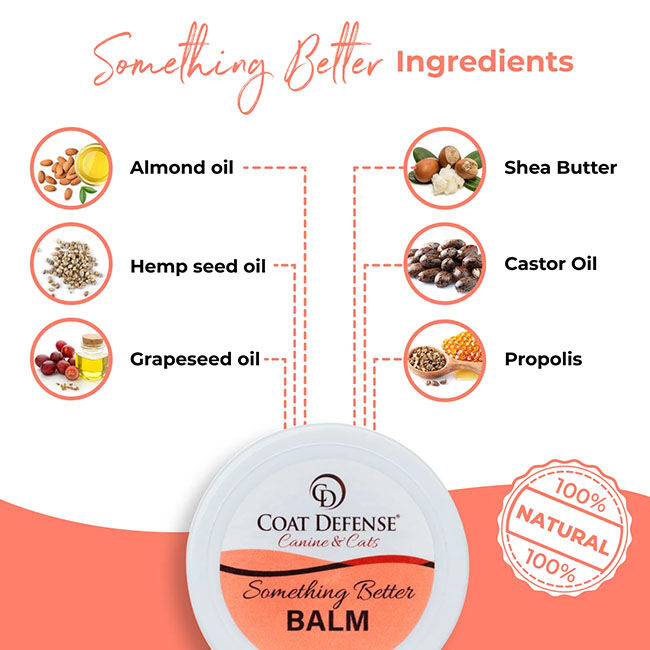 Coat Defense Something Better Balm for Dogs, Cats, Horses & Humans image number null