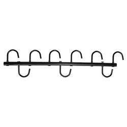 Partrade Steel Tack Rack with 9 Swivel Hooks