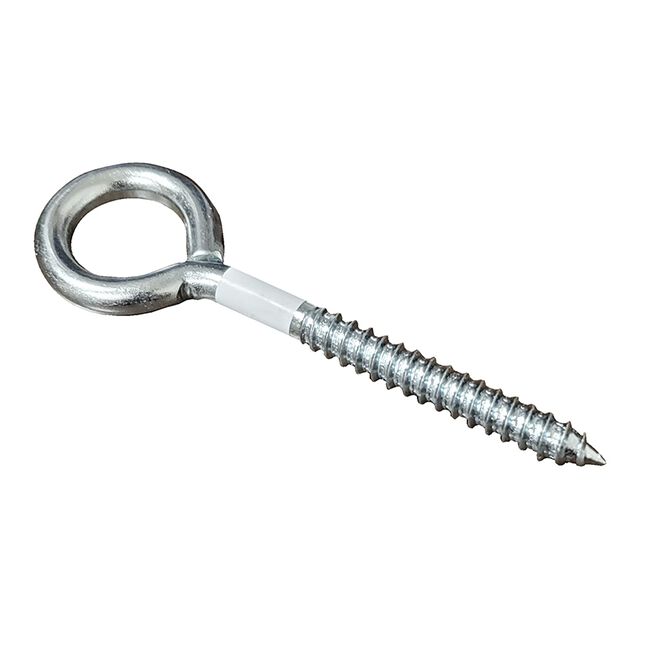 Zinc-Plated Steel Lag Thread Eye Bolt - 5/16" x 4" image number null