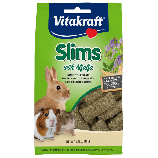 Vitakraft Slims with Alfalfa - Nibble Stick Treats image number null