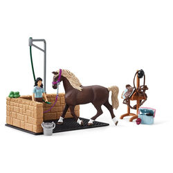 Schleich Washing Area with Horse Club Emily & Luna