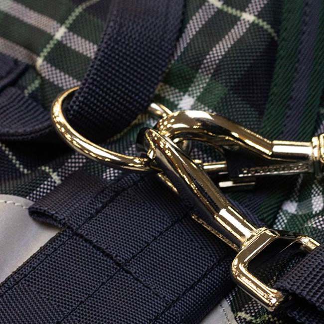 Horseware Rhino Wug with Vari-Layer (450g Fill) - Hunter Check/Green/Navy image number null