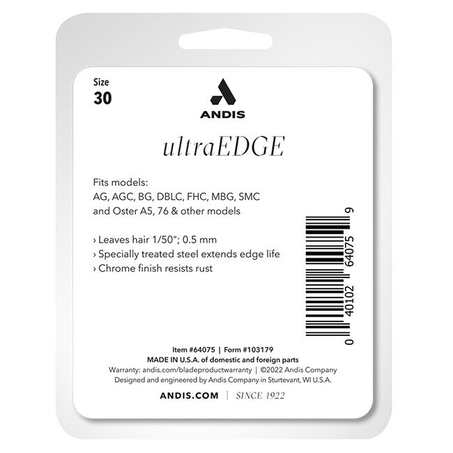 Andis UltraEdge Blade - 30 (1/50, 0.5mm) image number null