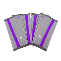 Majyk Equipe Fly-Bye Boots - 4-Pack - Silver/Purple