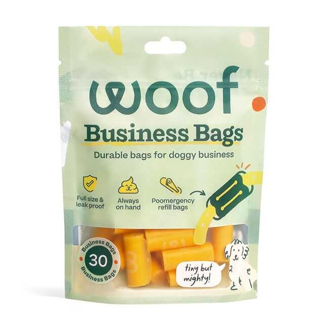 Woof Business Bags - Poomergency Refills - 30-Pack image number null