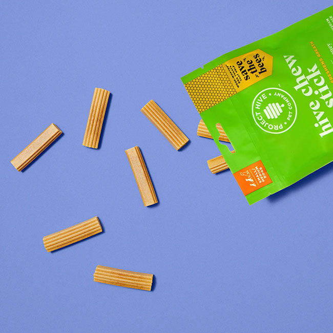 Project Hive Dog Chew Sticks - Ground Peanuts & Honey image number null