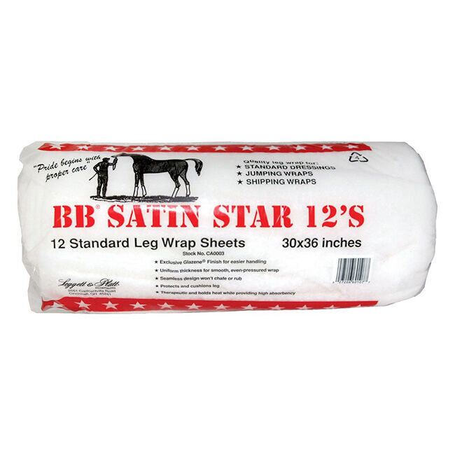 BB Satin Star 12's Cotton Leg Wrap image number null