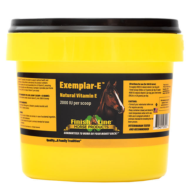 Finish Line Exemplar-E - Natural Vitamin E Supplement - 2.1 lb image number null