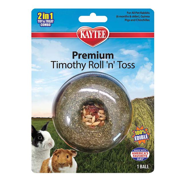 Kaytee Premium Timothy Roll n' Toss Toy image number null