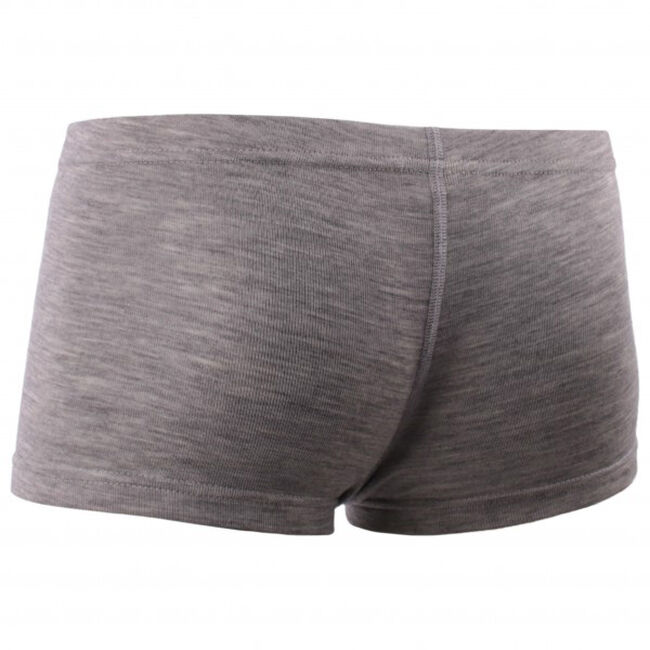 Engel Men's Wool/Silk Blend Shorts - Light Gray Melange image number null
