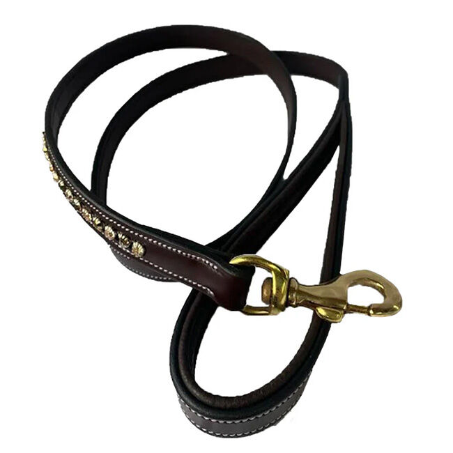 KL Select Crystal Dog Leash - Peaches & Cream image number null