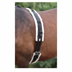 Shires Nylon Horse Surcingle with Fleece Padding 