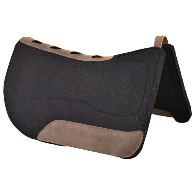 Total Saddle Fit PERFECT Western Saddle Pad - Rounded/Barrel image number null