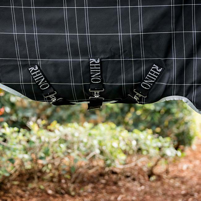 Horseware Rhino Wug with Vari-Layer (250g Medium) - Black Check image number null