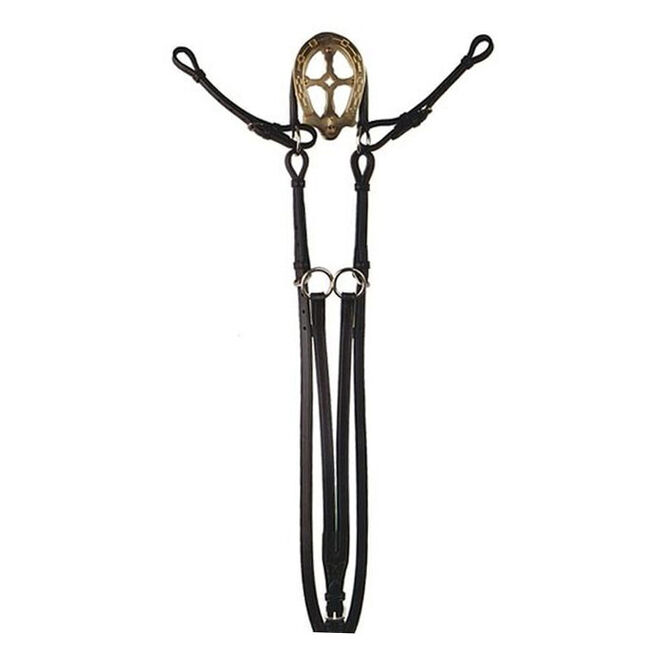 Bobby's English Tack Flat Adjustable Hunt Breastplate image number null