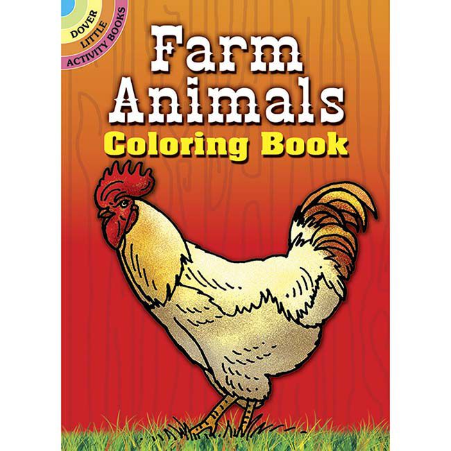Farm Animals Coloring Book image number null