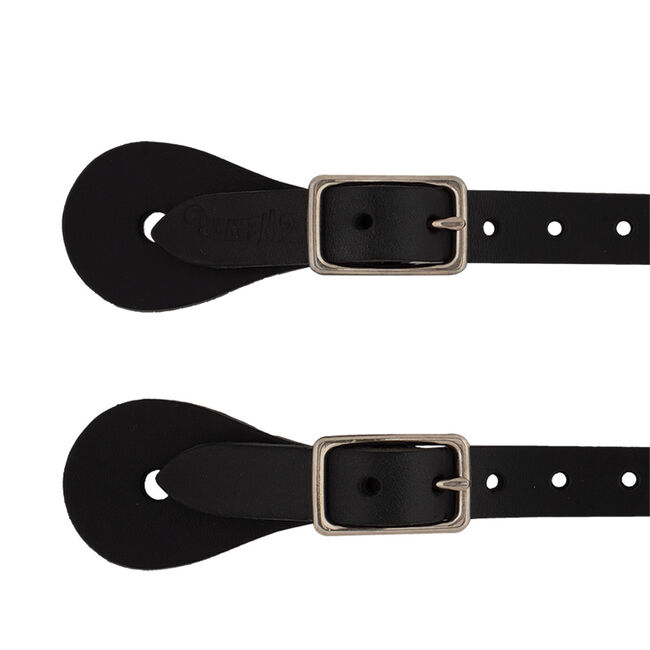Weaver Single-Ply Spur Straps - Black image number null