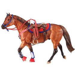 Breyer Western Riding Set Hot Colors Traditional Series