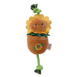 Territory Treat-and-Tug Dog Toy - Sunflower