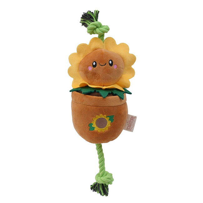 Territory Treat-and-Tug Dog Toy - Sunflower image number null