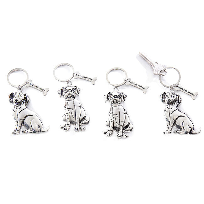 GiftCraft Dog Keychain - Assorted image number null