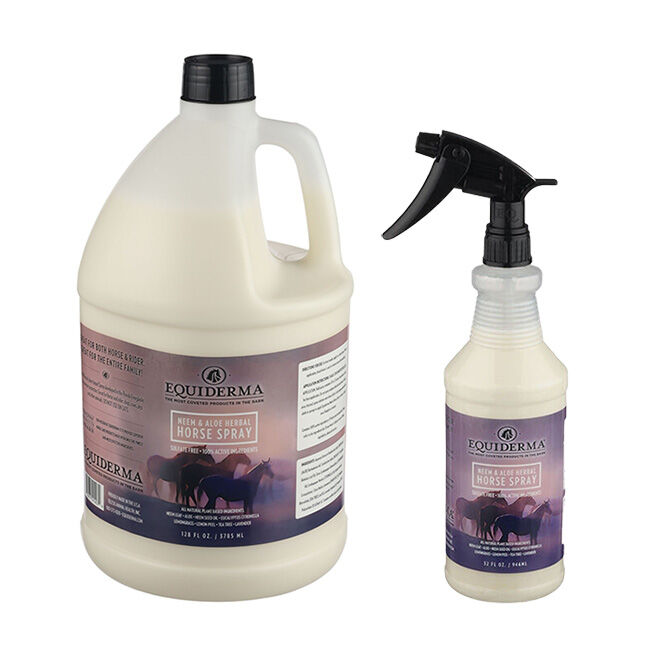 Equiderma Neem & Aloe Natural Fly Spray Gallon image number null