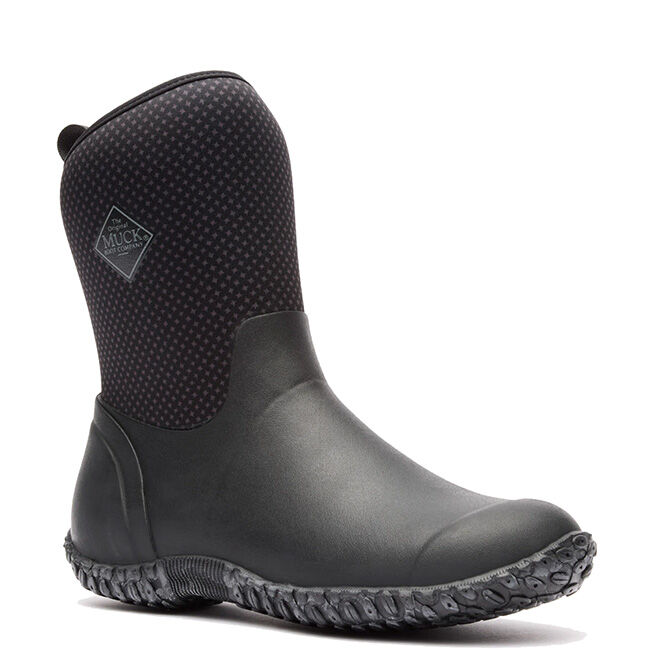 Muck Boot Company Women's Muckster II Mid Boot - Black/Rose image number null