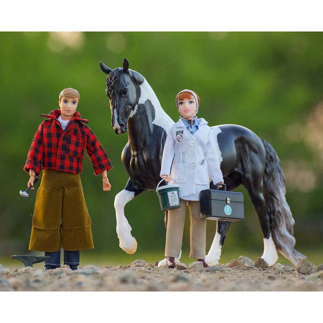 Breyer Farrier with Blacksmith Tools image number null