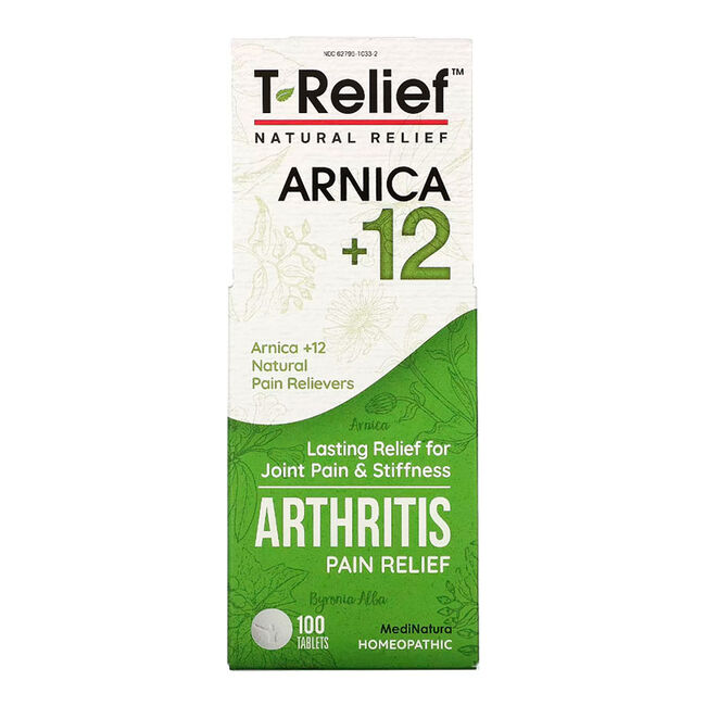 MediNatura T-Relief Arthritis Pain Relief Tablets - 100ct image number null