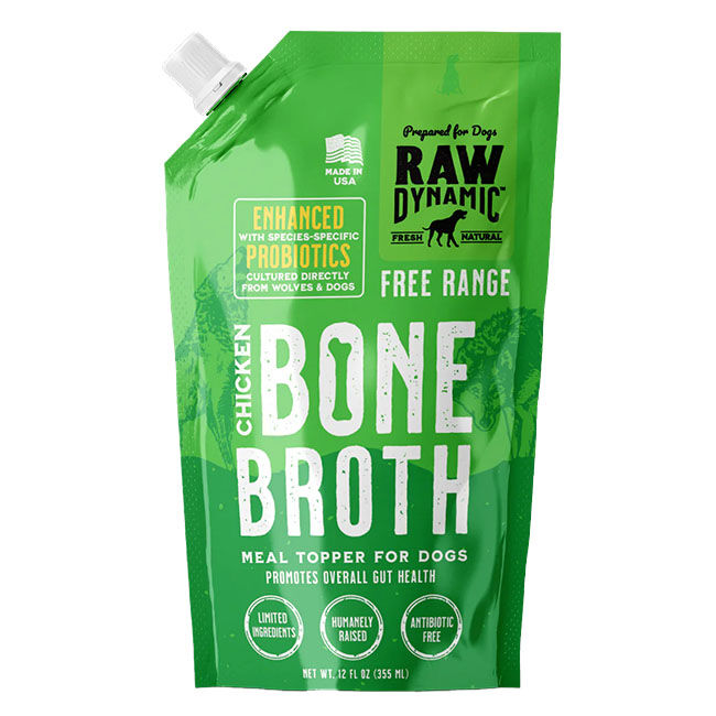 Raw Dynamic Frozen Bone Broth - Chicken Formula - 12 oz image number null