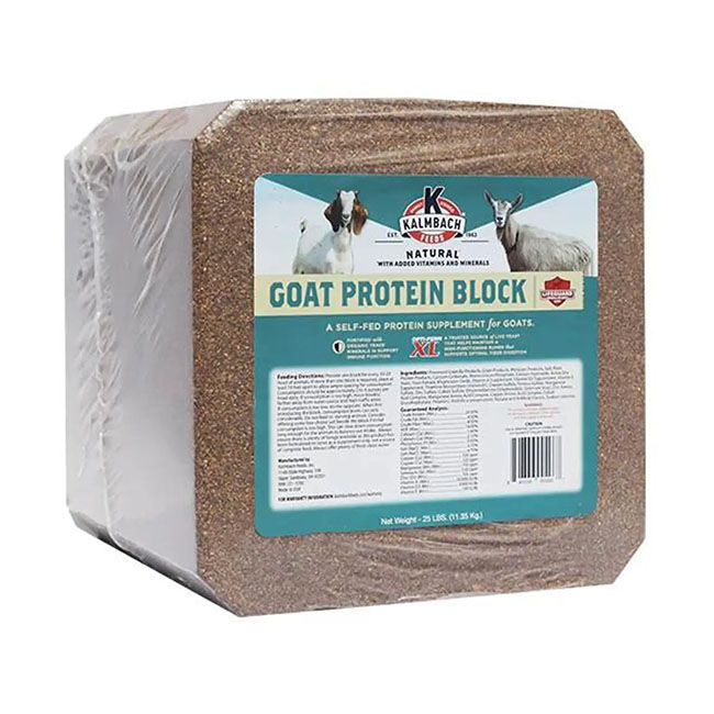 Kalmbach Feeds Goat Protein Block - 25 lb image number null