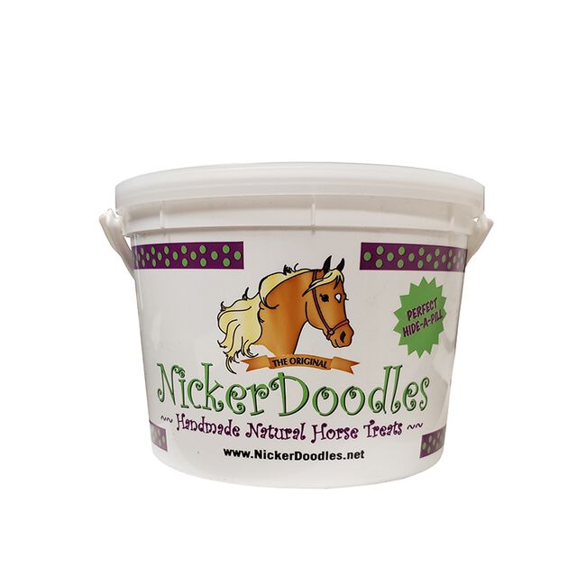 Nicker Doodles Natural Handmade Gourmet Horse Treats - 2lb Bucket image number null