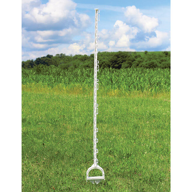 Powerfields 62" White Stirrup Post image number null