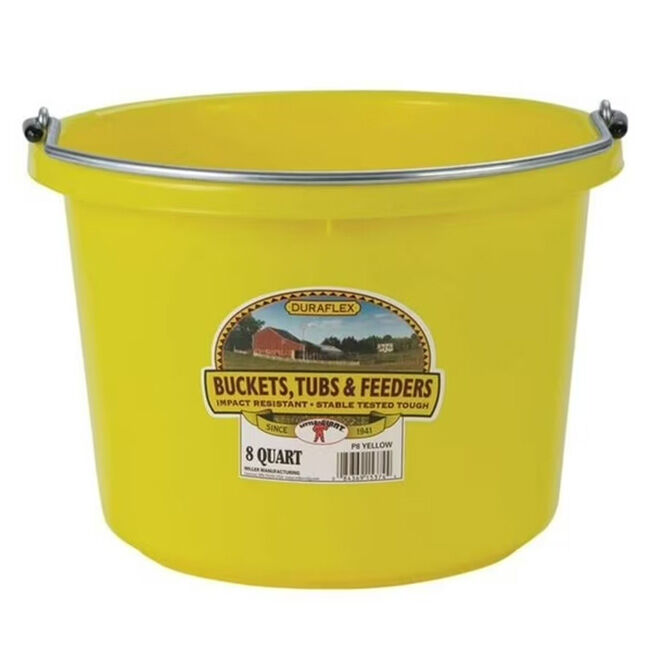 Little Giant DuraFlex Plastic Pail - 8-Quart Capacity image number null