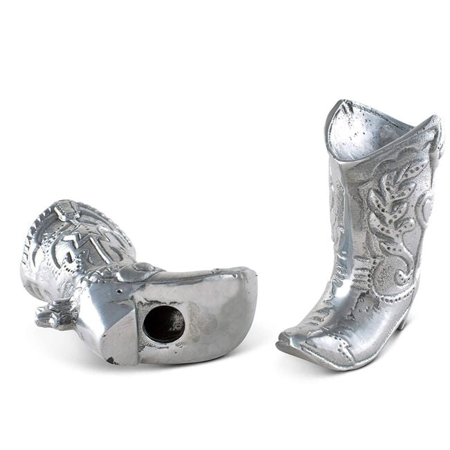 Arthur Court Salt & Pepper Shakers - Cowboy Boots image number null