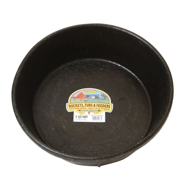 Little Giant DuraFlex 8-Quart Rubber Feed Pan image number null