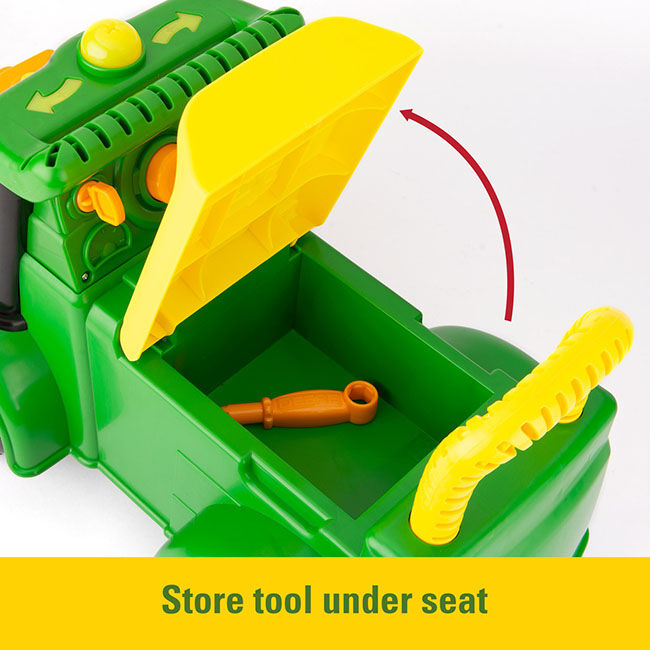 TOMY John Deere Johnny Tractor Foot-to-Floor Ride-On image number null