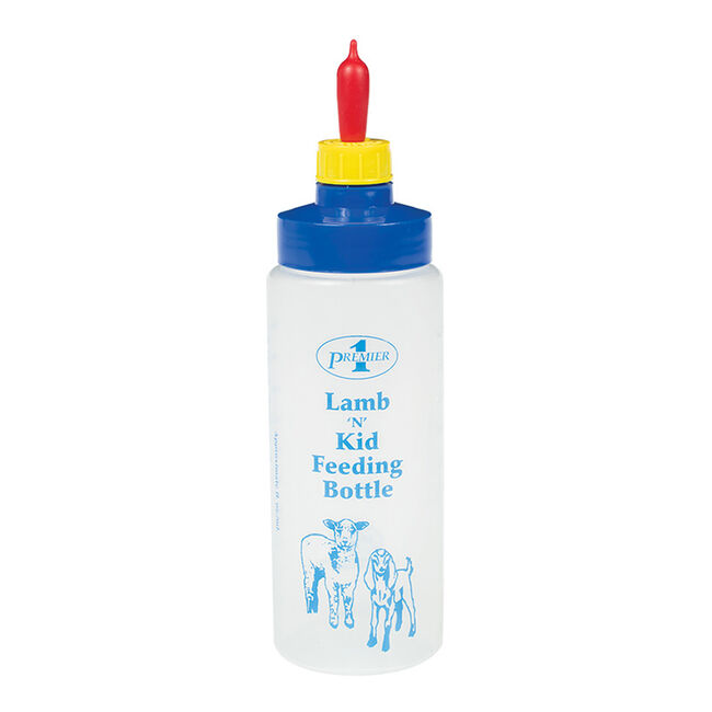 Premier 1 Wide Mouth Lamb 'N' Kid Feeding Bottle with Pritchard Teat image number null