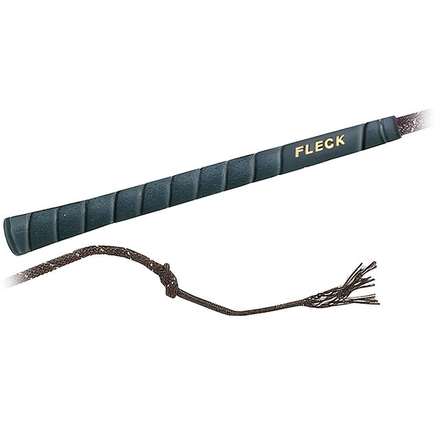 Fleck Superflex Woven Nylon Dressage Whip  image number null