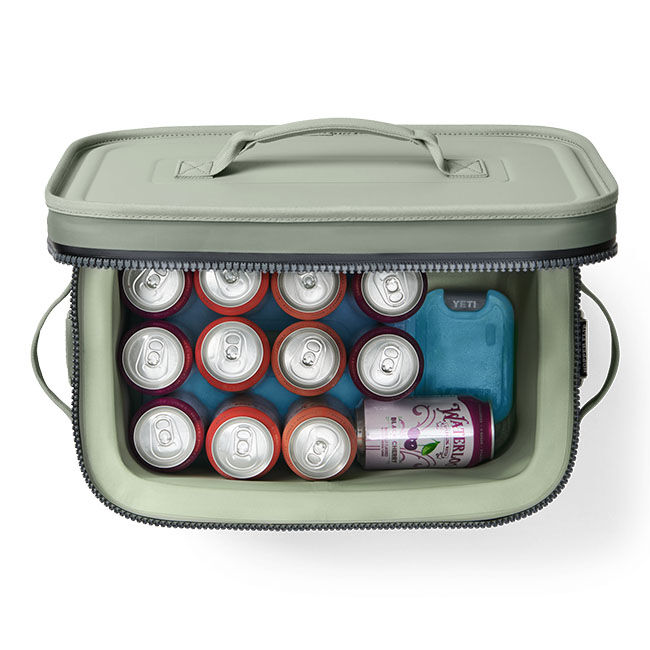 YETI Hopper Flip 18 Soft Cooler - Camp Green image number null