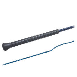 FLECK Rubber Handle Dressage Whip