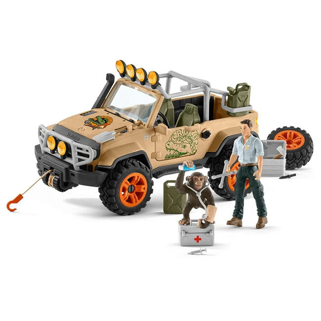 Schleich Off Roader with Wench image number null