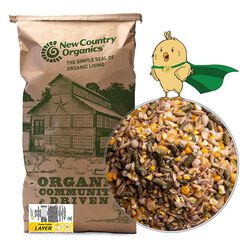 New Country Organics Organic Power Pellet Layer Feed - 40 lb