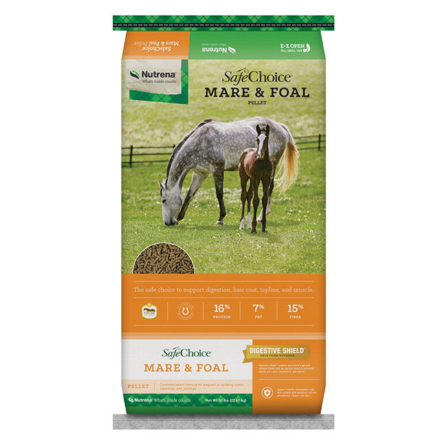 Nutrena SafeChoice Mare & Foal Pellet - 50 lb image number null