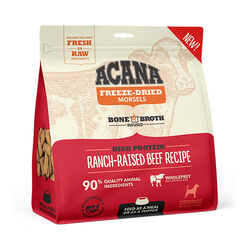 ACANA Freeze-Dried Dog Food Morsels - Ranch-Raised Beef