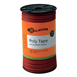 Gallagher 1/2" x 656' Polytape - Orange