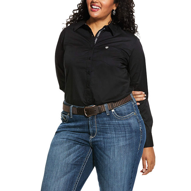 Ariat Women's Kirby Stretch Shirt - Black image number null