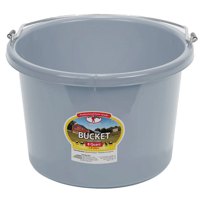Little Giant DuraFlex Plastic Pail - 8-Quart Capacity image number null