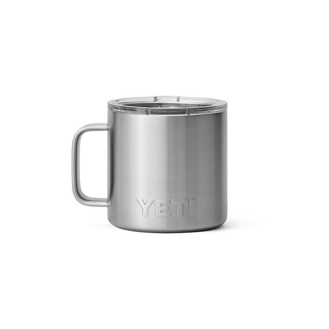 YETI Rambler 14 oz Mug with Magslider Lid - Stainless Steel image number null